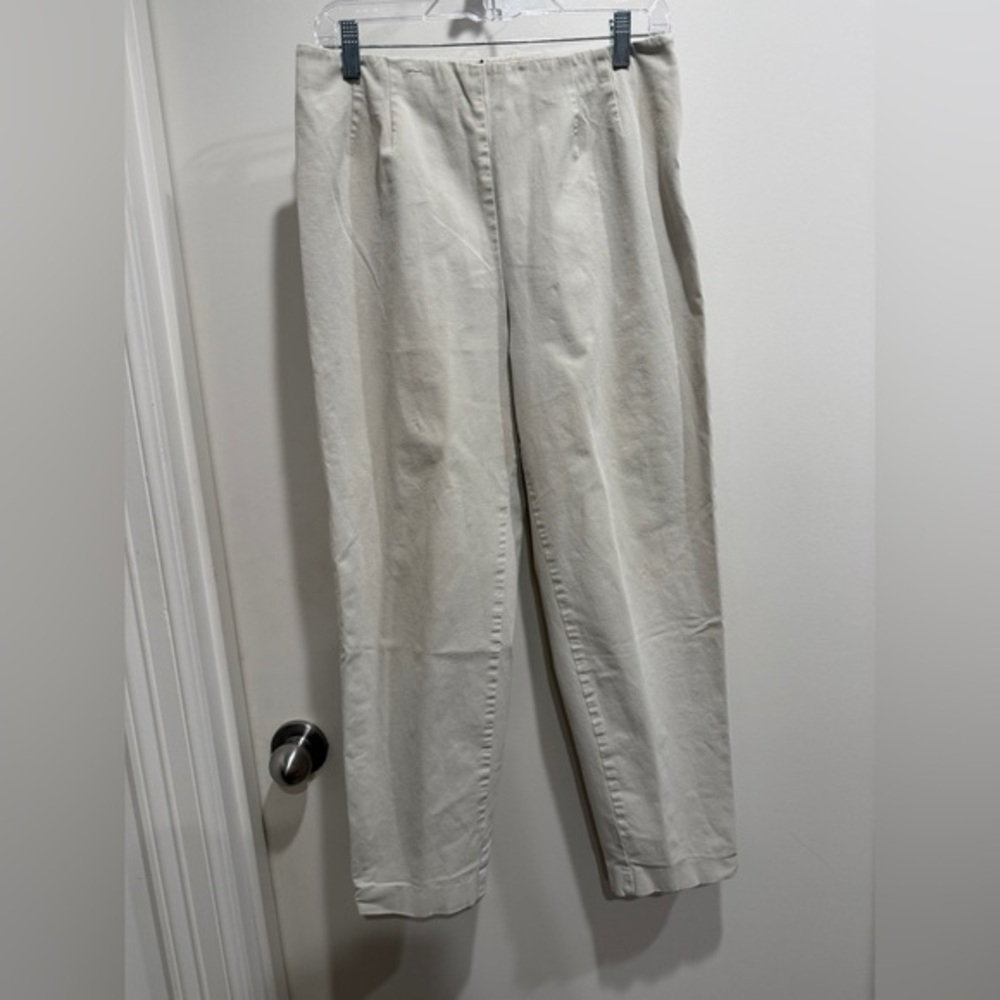 Valerie Stevens Women's Cream Chinos